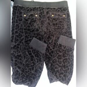 Juicy Couture Leopard Joggers
